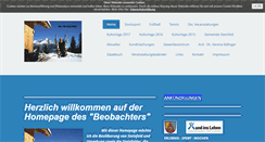 Desktop Screenshot of derbeobachter-steinfeld.net